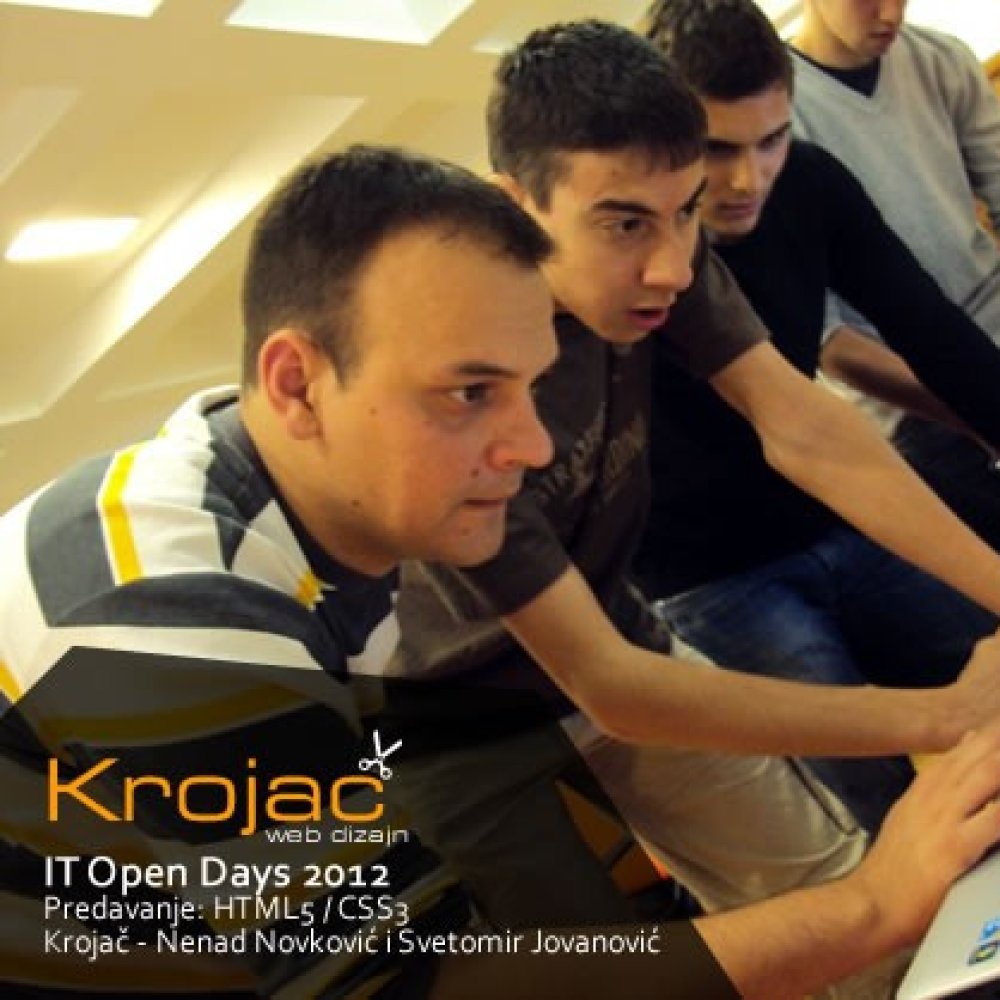 Krojač na IT Open Days 2012