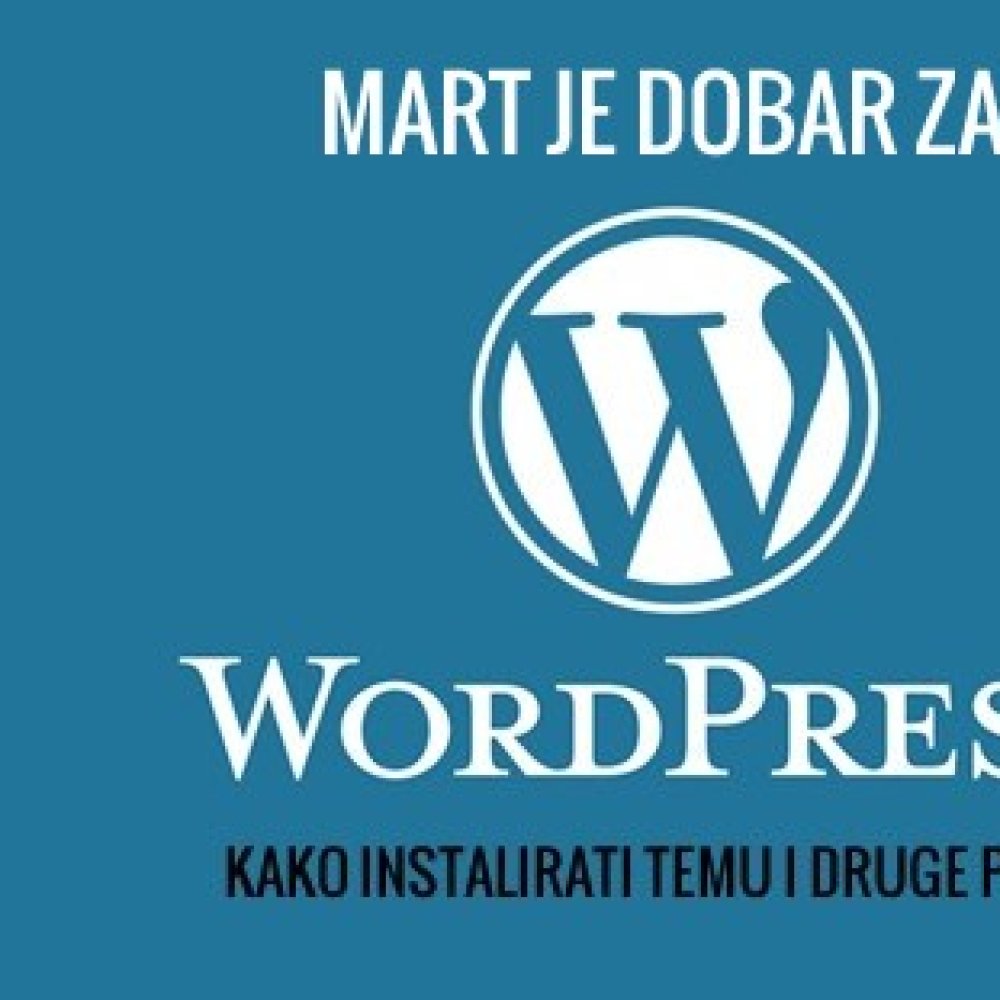 WordPress obuka